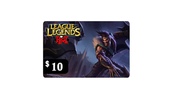 League Of Legends - $10 (North America)